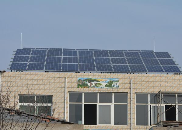 安装太阳能发电